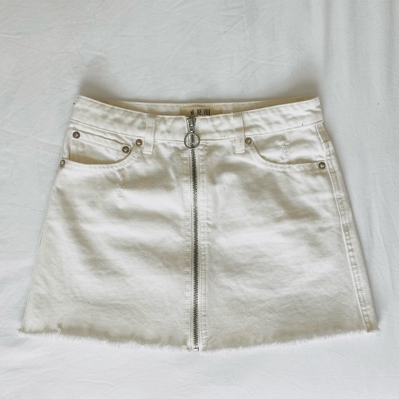 Free People Denim Skirt - Picture 2 of 4